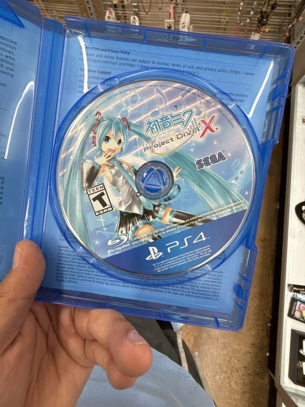 Hatsune Miku: Project DIVA X PlayStation 4 Game Disc
